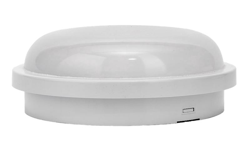Светильник светодиодный WP 01 C 13W OP 840 WH D170 167х167х62мм 13Вт 4000К IP65 накладной ЖКХ бел. Bulkhead Русский Свет 20070123107