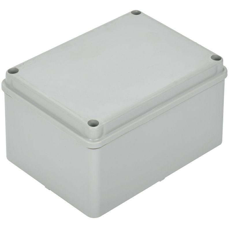 Коробка распаячная ОП 150х110х85 IP55 КМ41262 сер. IEK UKO11-150-110-085-K41-55S