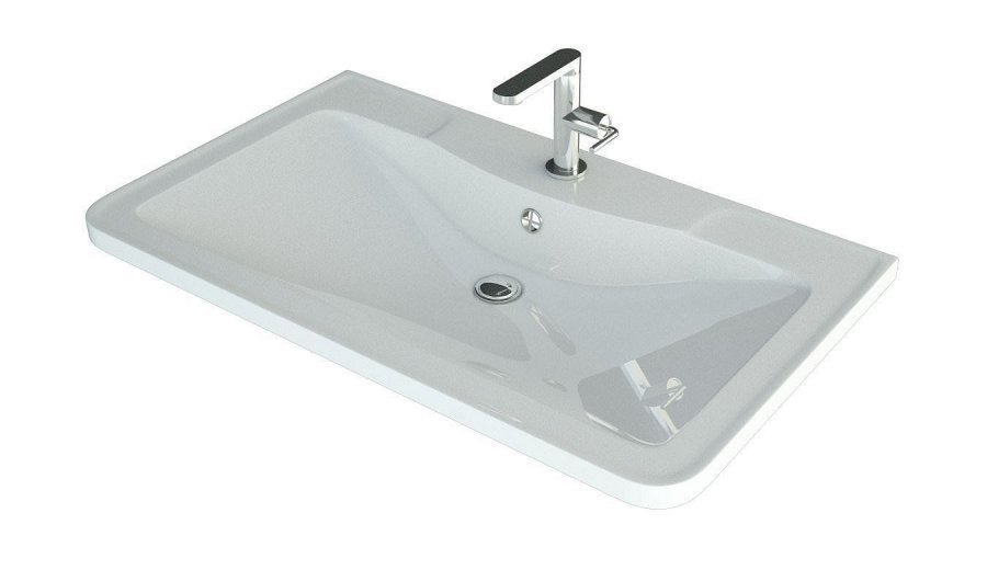 Тумба напольная "Атлантика 100", Люкс антискрейч, PLUS