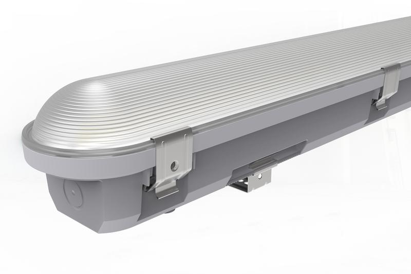 Светильник светодиодный ДСП WP 21 C 20W OP 940 L600 600х85х80мм 20Вт 4000К IP65 пылевлагозащ. бел. Русский Свет 15072123317