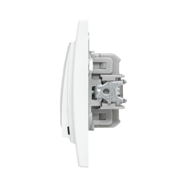 Выключатель 2-кл. СП Минск 10А IP20 бел. Basic EKF ERV10-023-10