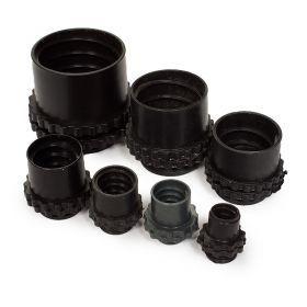 Муфта вводная МВП-15 d15мм 1/2дюйм для металлорукава пластик. черн. Промрукав PR08.3009