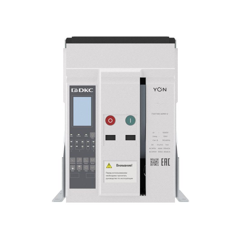 Выключатель автоматический воздушный 3P 1600А 66кА pro ANX16N расцепитель ETE стац. горизонт./вертикал. подключение YON ANX16NS3FH622200K