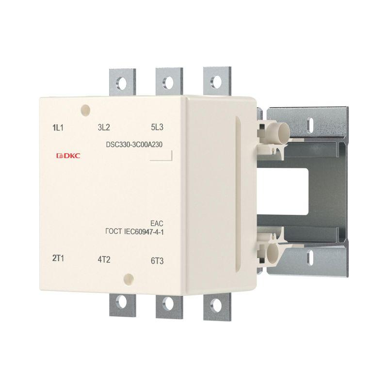 Контактор магнитный DSC330-3C00A230 330А 160кВт (AC3) 220В AC YON DSC330-3C00A230