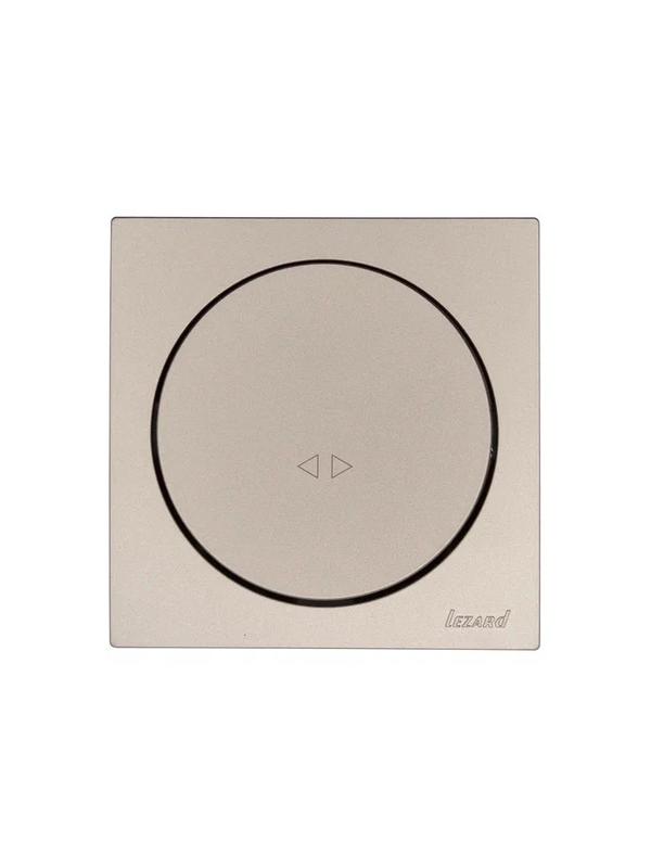 Выключатель промежуточный 1-кл. СП OSEN 10А IP20 механизм титан LEZARD 743-3788-107