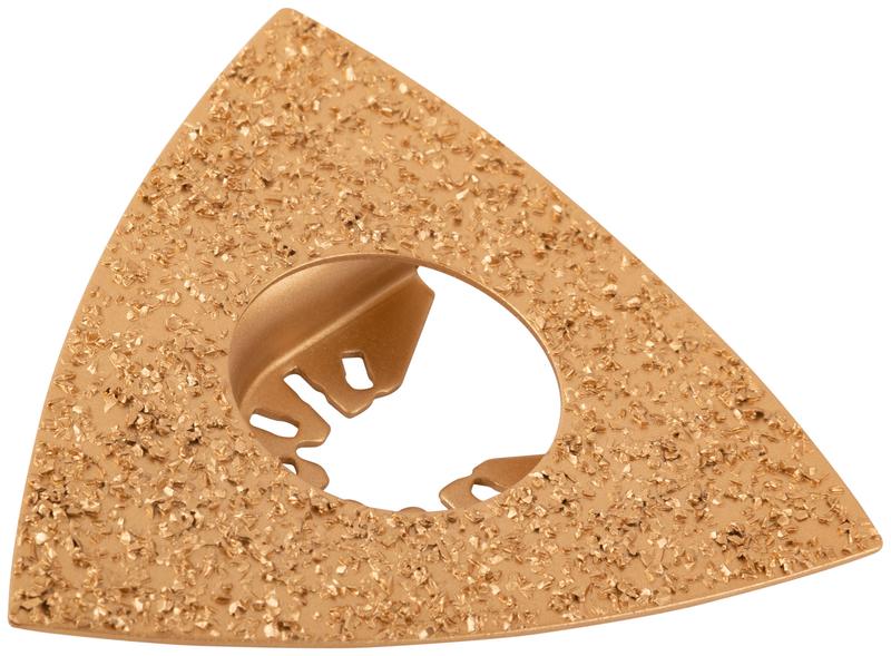 Насадка шлифовальная карбидная треугольная 78мм FIT 37993