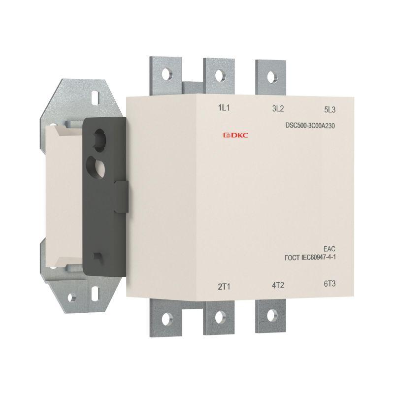 Контактор магнитный DSC500-3C00A230 500А 250кВт (AC3) 220В AC YON DSC500-3C00A230