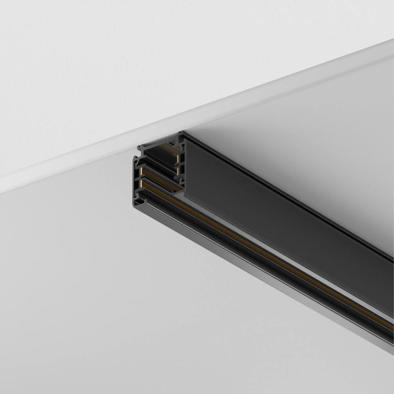 Шинопровод L2000 Trinity накладной/подвесной черн. Voltega TRX-VGL005-312B