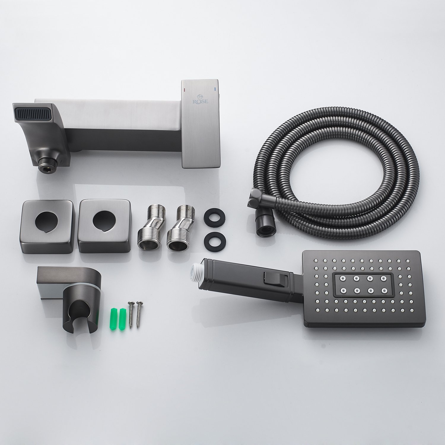 Смеситель для ванны Rose R1552T, пепельный