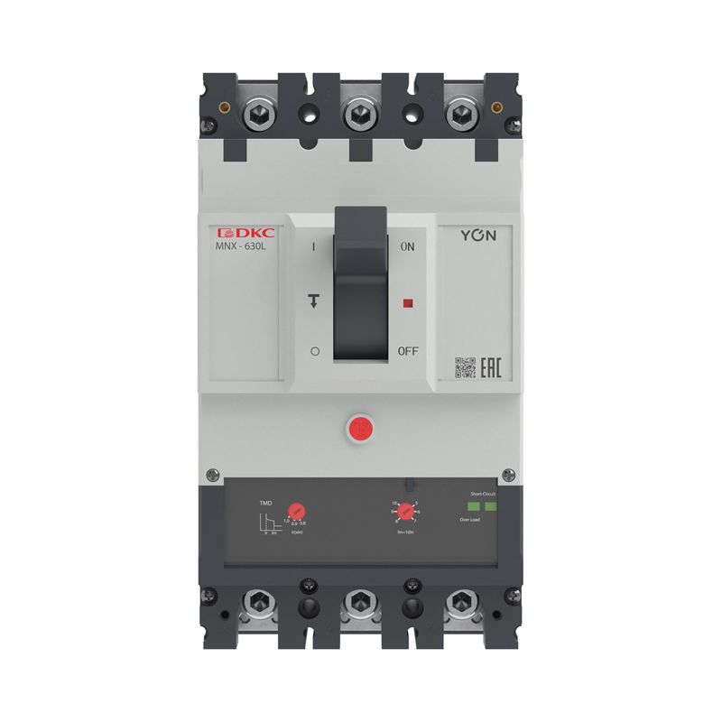 Выключатель автоматический 3P 630А 70кА pro MNX630L при AC415V расцепитель TMD YON MNX630L3PTMD0630