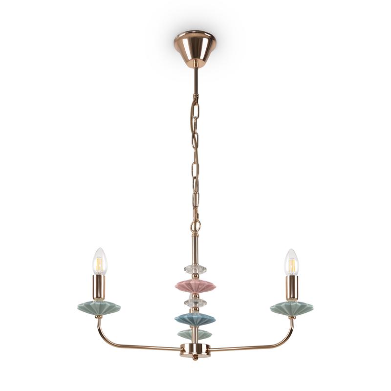 Светильник Castle 40Вт E14х3 IP20 подвесной Freya FR5336PL-03G