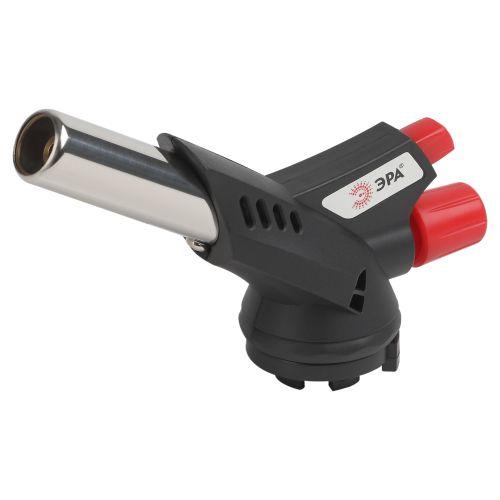 Горелка газовая GB-07P с пьезоподжигом установка на баллон вращение 360град. ЭРА Б0052495