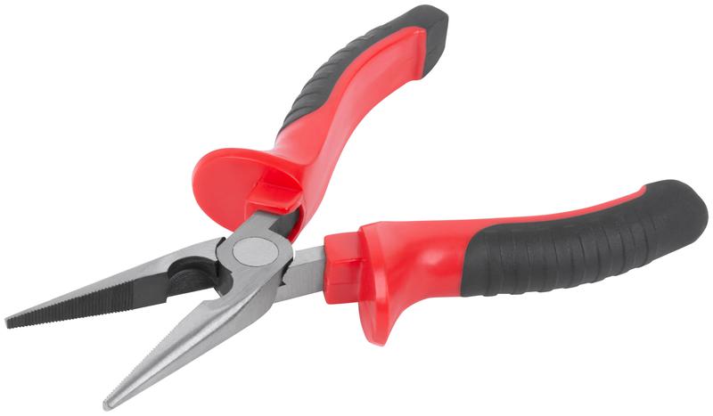 Тонконосы "Оптима" 165мм двухцветные обрезиненные ручки полированная сталь КУРС 47557