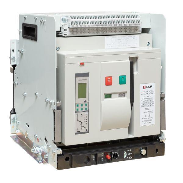 Выключатель автоматический 3п 3200/2500А 100кА ВА-45 выкатн. v2 EKF mccb45-3200-2500v-v2