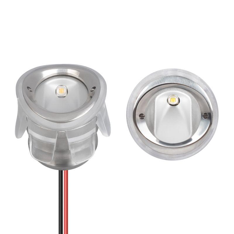 Светильник ALT-LODESTAR-HANDRAIL-R27-1.5W Day4000 SL 30х60deg 12-24В 1.5Вт 4000К IP67 ландшафтный метал. Arlight 052581