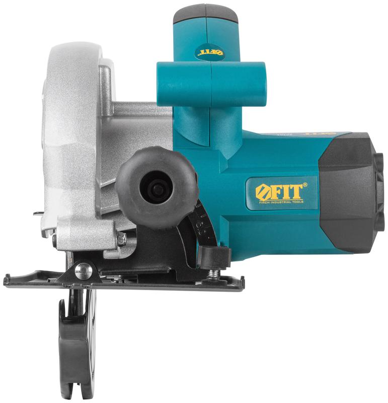 Пила дисковая 1300Вт 4500об/мин 185/20мм железная опора FIT 80404