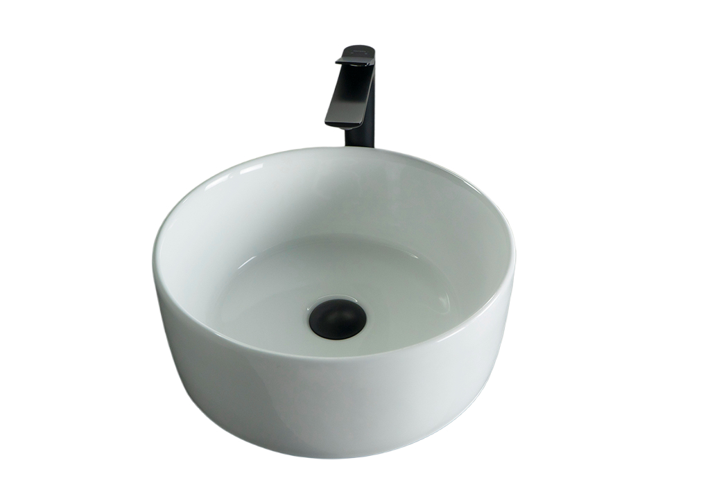 Раковина Gid N9011 51105 накладная белая 40x40x15