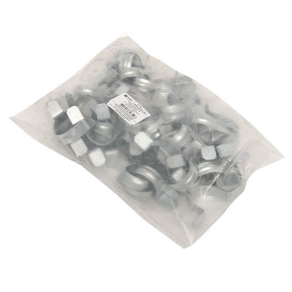 Скоба крепежная двухлапковая d31-32мм для монтажн. пистолета метал. PROxima EKF smp-2-31-32