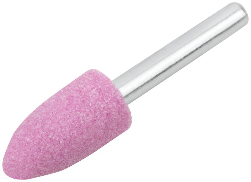 Шарошка абразивная по металлу хвостовик 6мм цилиндр с острым наконечником 14х25мм FIT 36960