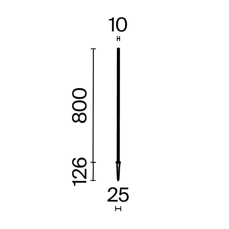 Светильник Spear 1Вт 3000К IP65 ландшафтный Maytoni O441FL-L1GF3K1
