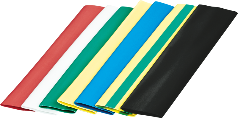 Набор трубок термоусадочных среднестен. NST-8/4-10-21 100ммх21шт 8/4 разноцвет. Navigator 71119