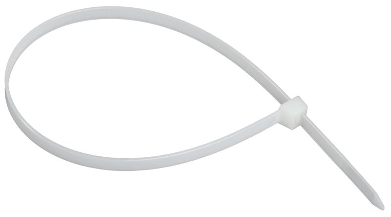 Хомут 7.6х365мм P6.6 стандартный бел. (уп.100шт) IEK UHH30-D076-365-100-K01