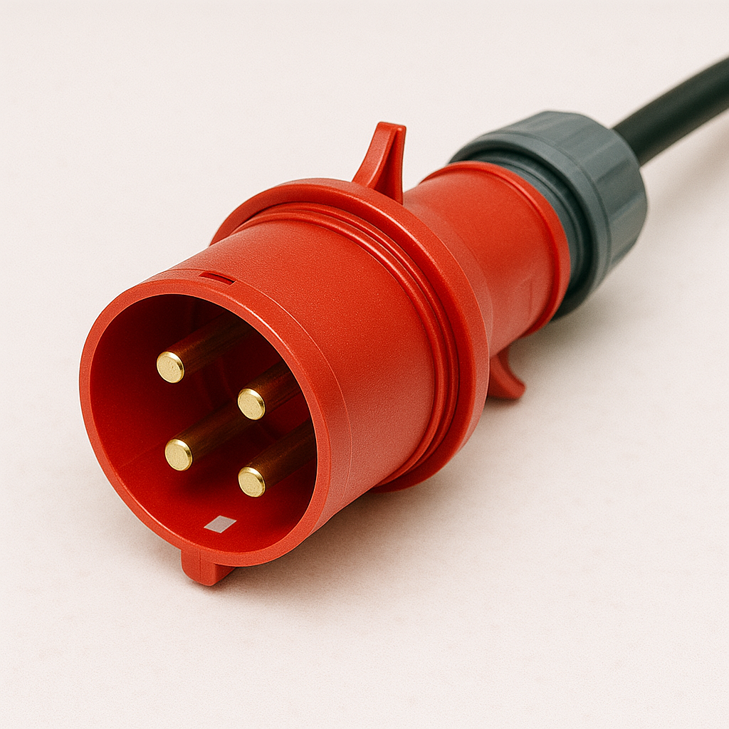 Вилка стандарта CEE кабельная