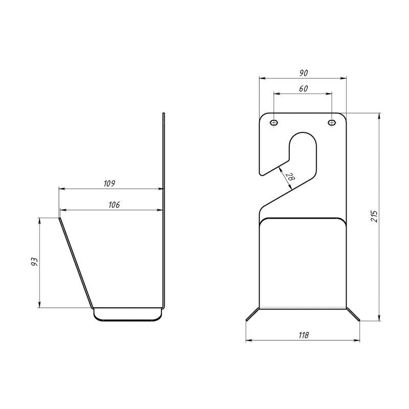 Держатель для садового шланга стальной ЧЕТЫРЕ СЕЗОНА 62-0079