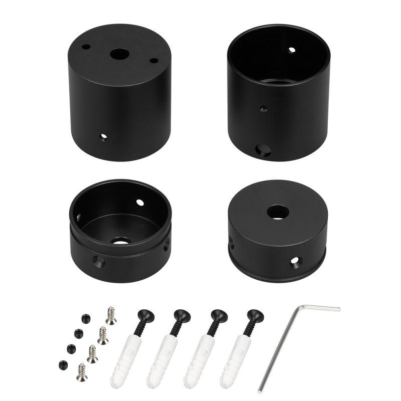 Крепление MOONLIGHT-VT-CEILING-DL-D40-BLACK алюм. (комплект) Arlight 047343