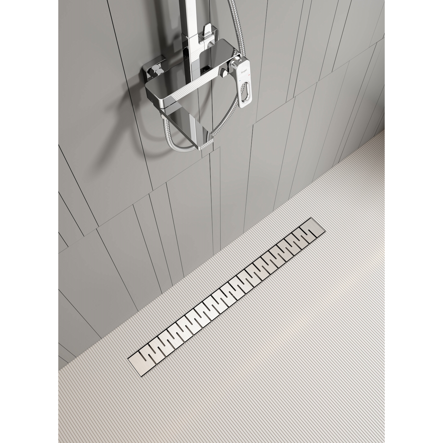 Душевой лоток Raglo R651.80.05, сатин