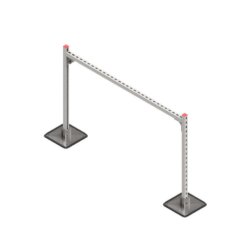 Конструкция опорная для горизонт. прямоугольн. воздуховодов и метал. лотков кабеленесущих систем TECHNORAPTOR STEELFOOT 1500х1000 HD КМ TR0373