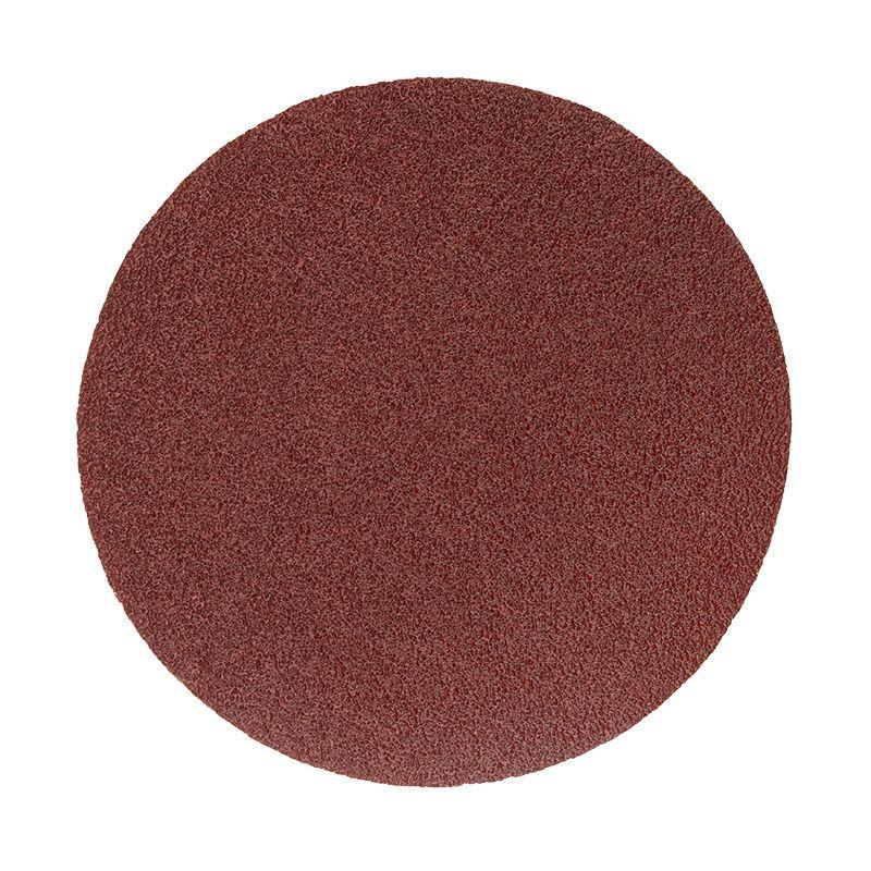 Диск абразивный на ворсовой основе на липучке без отверст. P60 125мм (уп.10шт) Kranz KR-91-1145