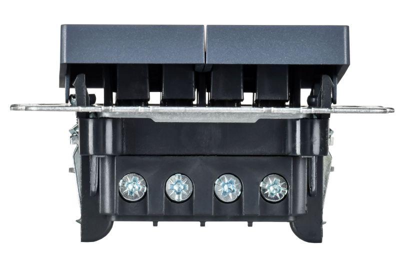 Выключатель перекрестный 2-кл. СП BRITE ВС10-2-3-БрМ 10А механизм маренго IEK BR-V23-0-10-K35