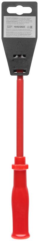 Отвертка изолированная 1000В CrV сталь пластик. ручка 6.5х150мм SL FIT 55804