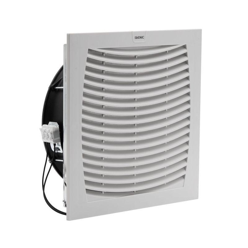 Вентилятор с фильтром ЭМС 500куб.м/ч 230В AC 255х255мм IP54 DKC R5MCV25230