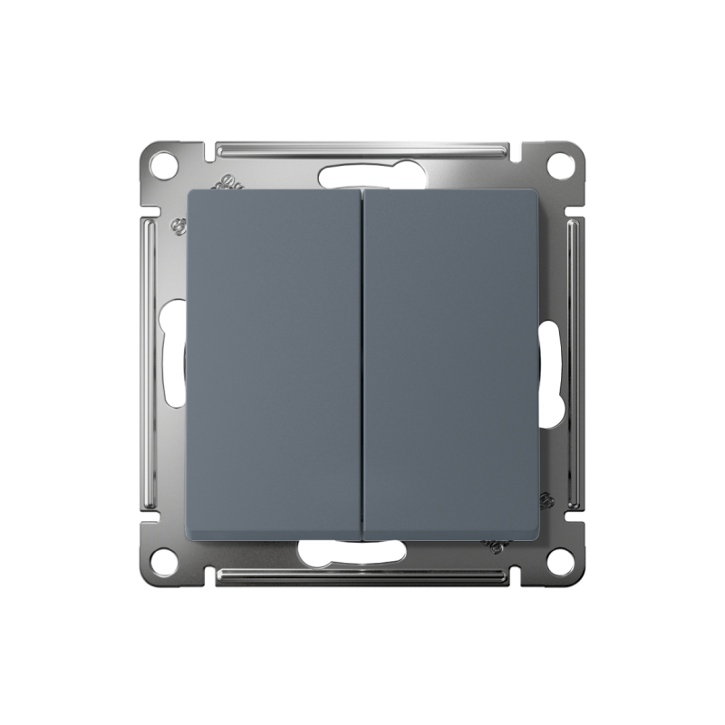 Выключатель 2-кл. AtlasDesign (сх. 5) 10AX быстрозажим. клем. механизм грифель SE ATN000751S