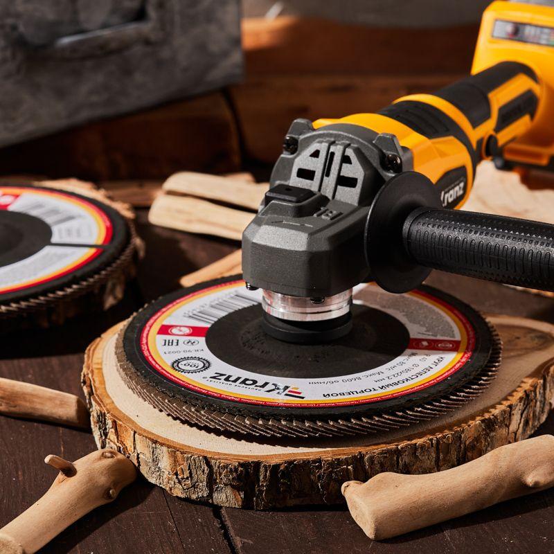 Круг лепестковый торцевой P40 180х22.2мм Kranz KR-90-0021