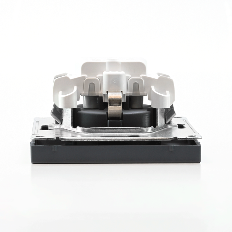 Розетка ArtGallery 16А с заземл. механизм грифель SE GAL000743