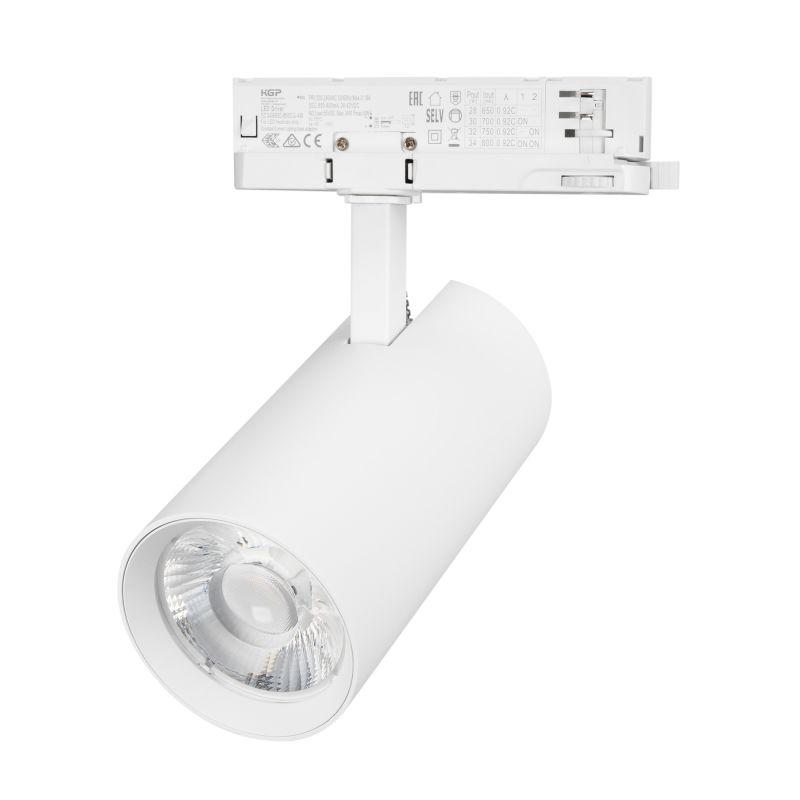Светильник светодиодный LGD-GERA-4TR-R90-30W Day4000 WH 36deg 230В IP20 30Вт 4000К метал. Arlight 055131