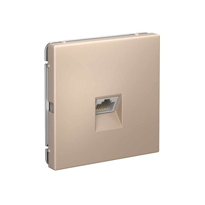 Розетка компьютерная ArtGallery RJ45 кат.5E механизм песочн. SE GAL001283