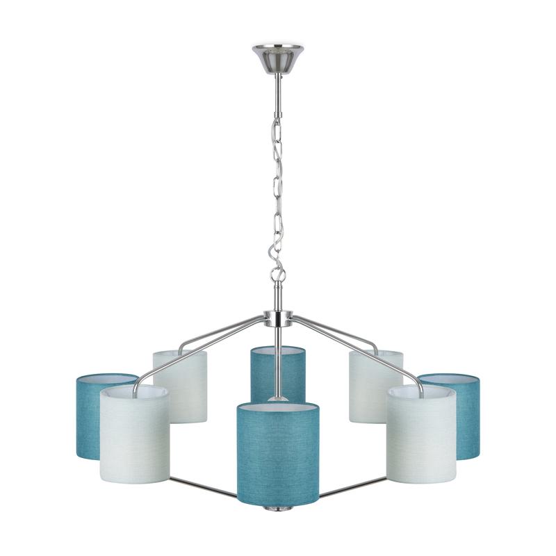 Светильник Yang 40Вт E14х8 IP20 подвесной Freya FR5208PL-08CH