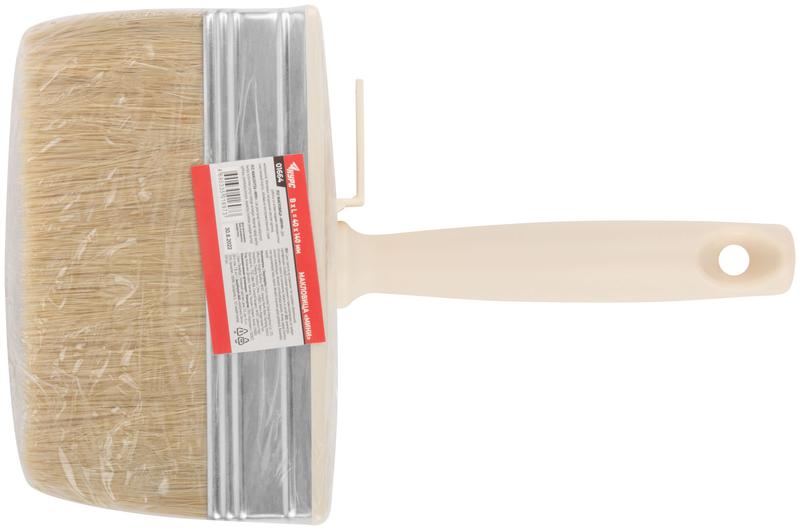 Макловица "мини" 40х140мм натур. свет. щетина пластик. корпус КУРС 01664