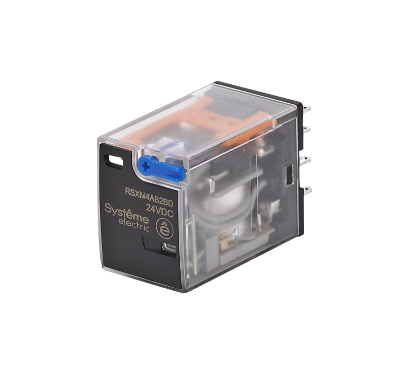 Реле 6А 4CO 24В DC тест кнопка LED SE RSXM4AB2BD