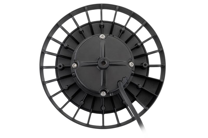 Светильник светодиодный ДСП IB 11 S 100W VW 850 BK 257х257х155мм 100Вт 5000К IP65 High Bay подвесной черн. Русский Свет 16091124344