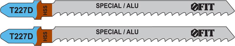 Полотно пометаллу полимерным и эпоксиднымматериалам HSS фрезерованн. зубья 100/74/3мм (T227D) (уп.2шт) FIT 40977