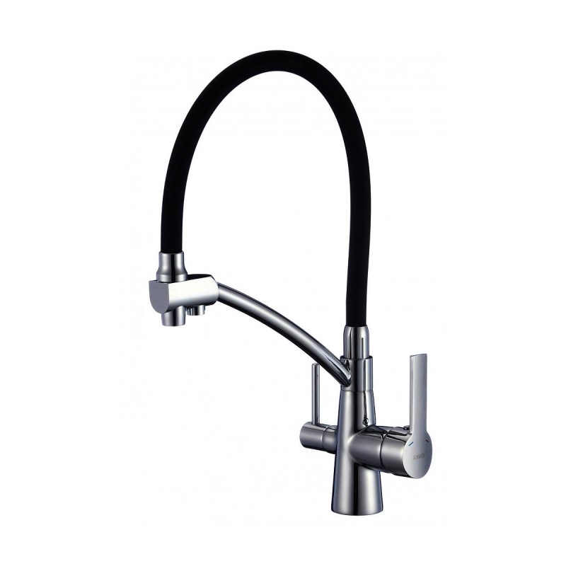 Смеситель для кухни с подключением к фильтру Savol S-L1805L-01, сатин