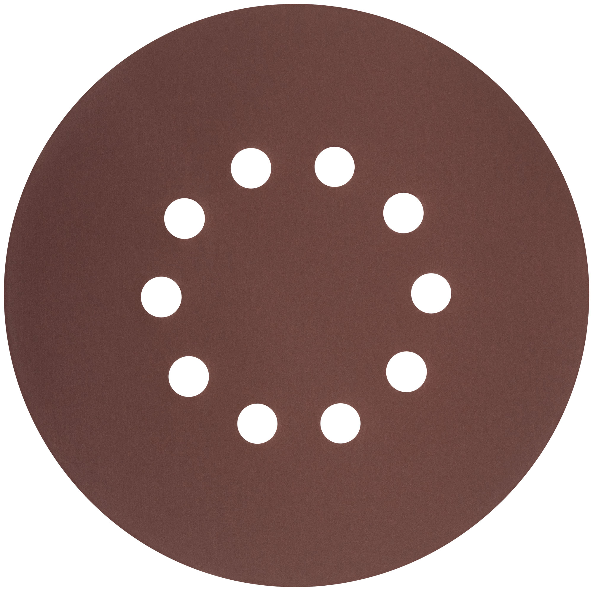 Круги шлифовальные с отверстиями (липучка), алюминий-оксидные, 225 мм, 5 шт. Р 400