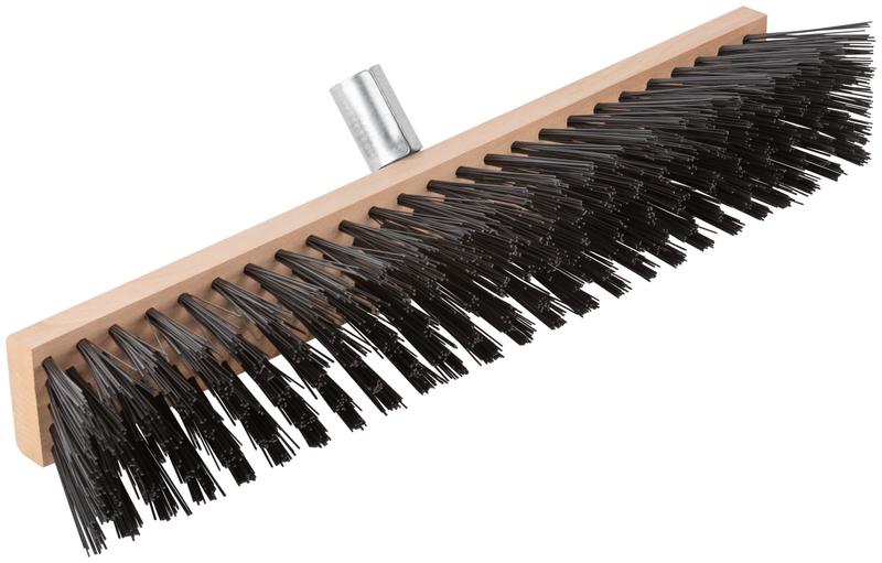Щетка уличная Профи деревянная жесткая щетина металлическая тулейка под углом 5-ти рядная 500х65мм FIT 68057