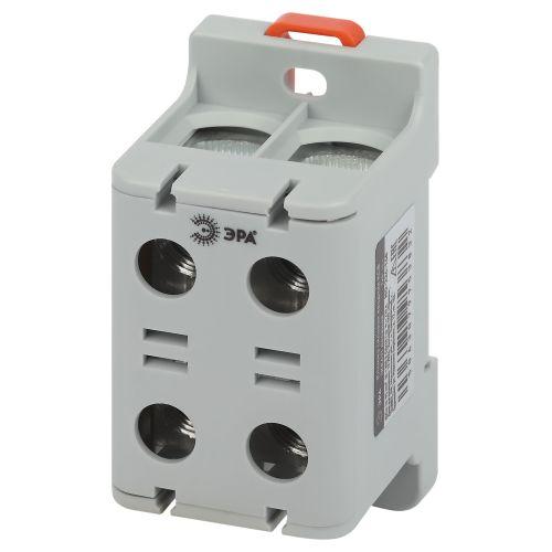 Клемма силовая вводная двойн. КСВ NO-224-140 (KE67) 16-95кв.мм L сер. Эра Б0065605