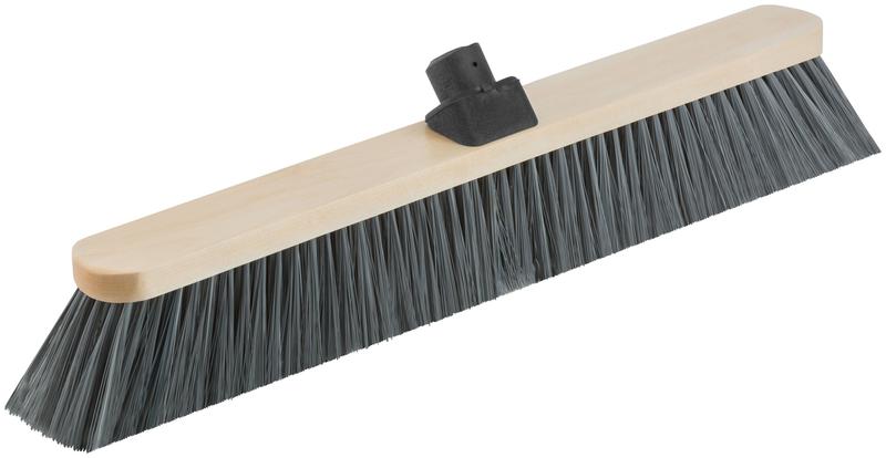 Щетка для пола деревянная наклонная "Метро" пластиковая тулейка под углом 5-ти рядная 500х45мм КУРС 68038